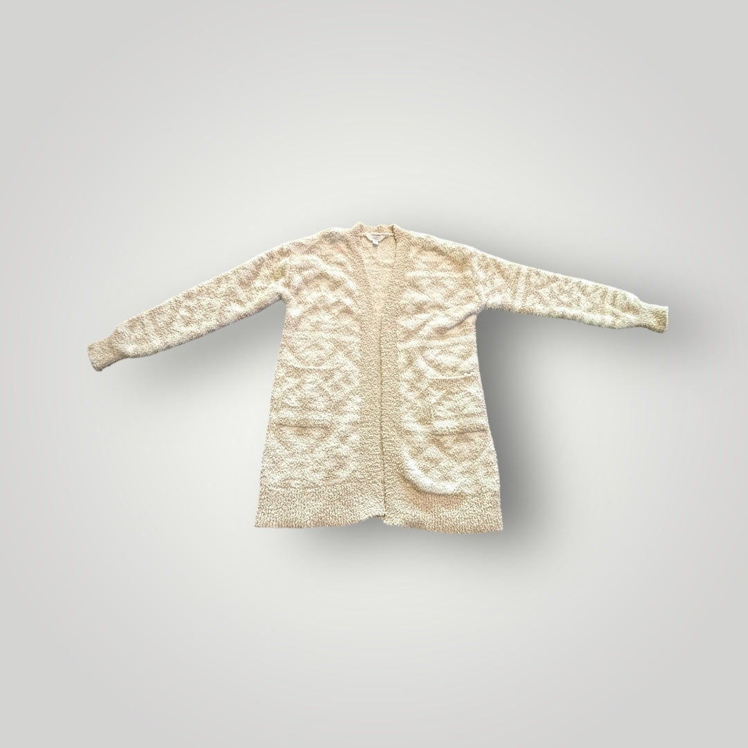 Time and Tru Cream Textured Cardigan Size 0/2